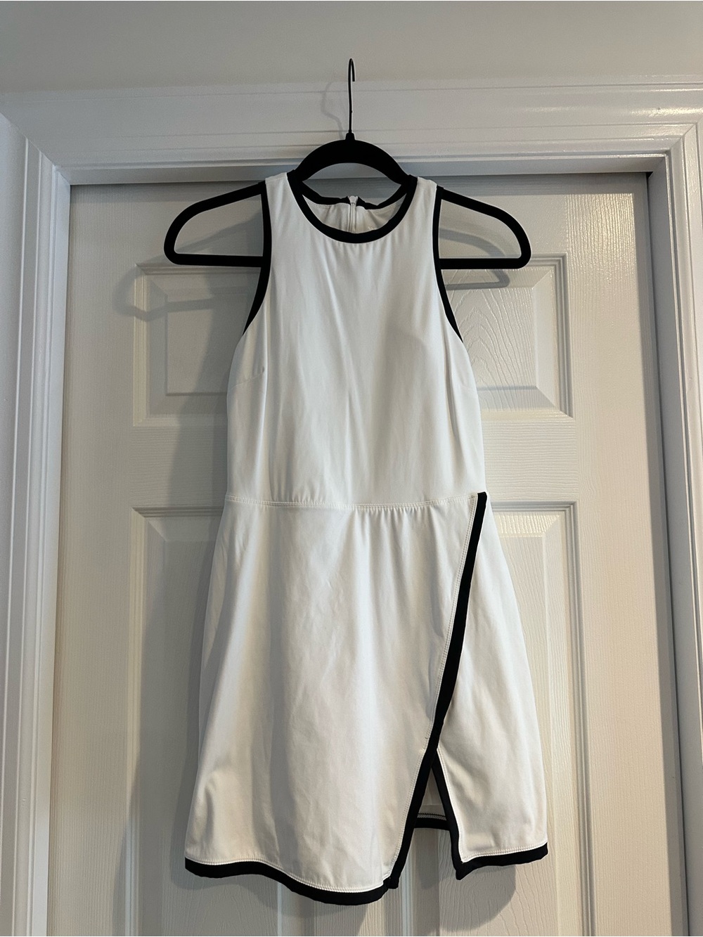 All In Motion White with Black Trim Tennis Dress